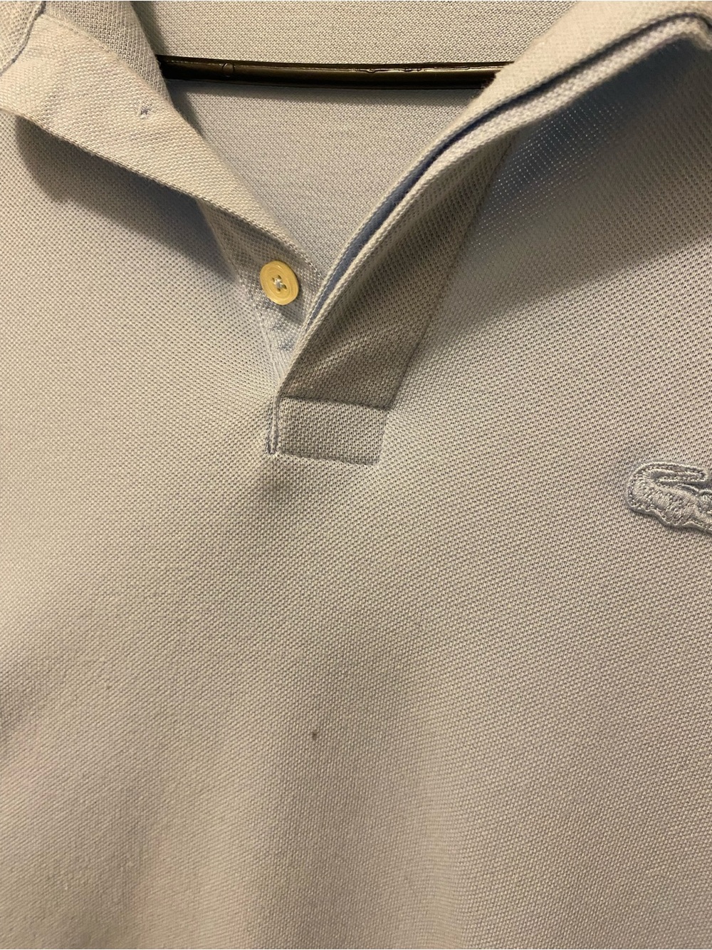 Lacoste Men's Regular Fit Light Blue Classic Polo Shirt Short Sleeve Size
Medium - Picture 7 of 11